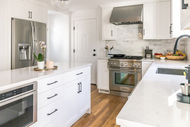 Kitchen photo in Boston