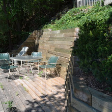 Landscape Timber Retaining Walls