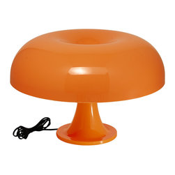Modway Puff Acrylic Table Lamp - SKU: EEI-1225-ORA - Table Lamps