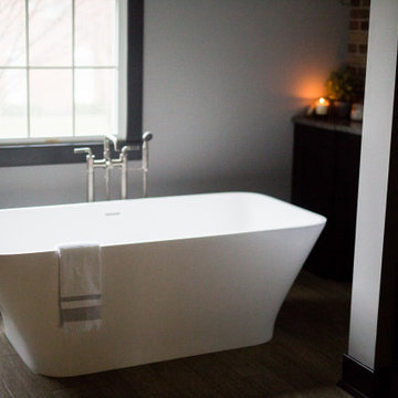 Industrial Master Bath in Blue Bell, PA
