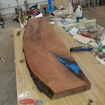 Epoxy Mesquite Mantle