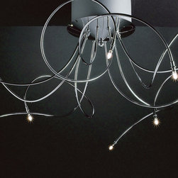 Stilo 10 Ceiling Lamp by Minitallux Lighting - Flush-mount Ceiling Lighting