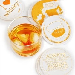 Whiskey Coasters - Set of 8 - Coasters