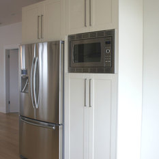Contemporary Pantry Cabinets Houzz Microwave Pantry Cabinets