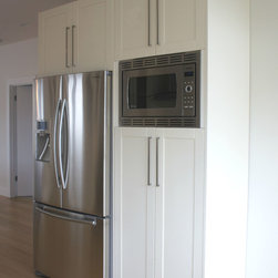 Microwave Pantry - Pantry Cabinets