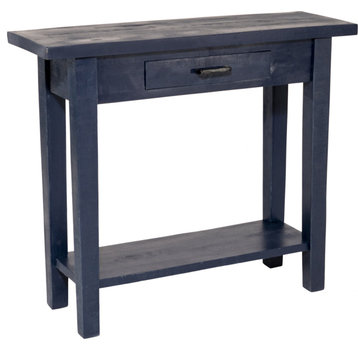 Renew Console Table Navy Blue
