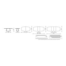 MEZZO Botta Dining table Bacher - Dining Tables