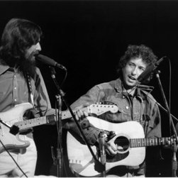 George Harrison and Bob Dylan (August 1, 1971) by Bill Ray - Artwork