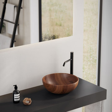 MARCEAU WOODEN COUNTER VESSEL - PS IM-WMAR360