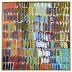 StyleCraft - Coloration II Framed Canvas Art Hand Painted Abstract 1.5" Frame - The Coloration II Framed Canvas Art by Harp and Finial features an explosion of color, with brushstrokes hand painted in an abstract pattern. Set in a 1.5 inch frame, this vibrant painting offers an array of layered colors, making it the perfect focal point to add to a room. Refresh the living room, dining room, bedroom or study with this eclectic canvas art.