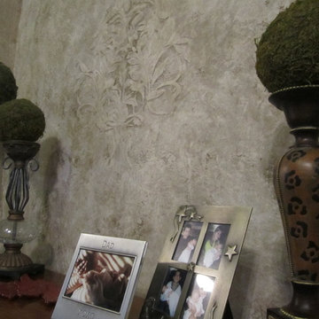 French Plastered Living Room
