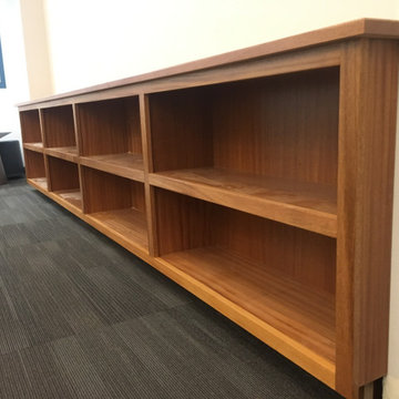 Mahogany books case