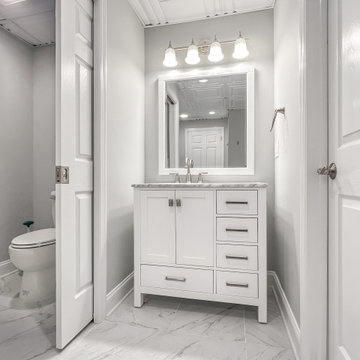 Featured Projects - Bathroom Build in Basement