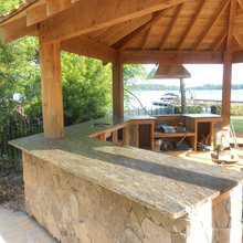 outdoor kitchens