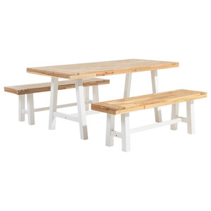 Kubik 2 Seater Compact Dining Table Set Contemporary Outdoor Dining Sets By Greenhurst Houzz Uk