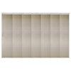 Marguerite 7-Panel Track Extendable Vertical Blinds 110-153"W