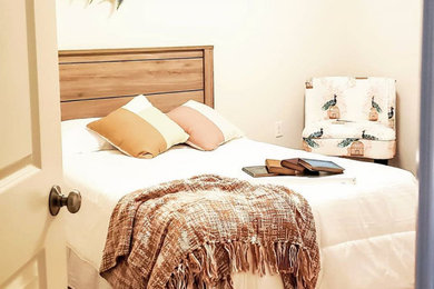 Bedroom - transitional bedroom idea in Other