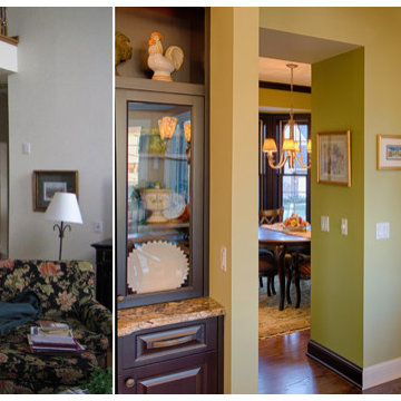 Multi-Award Winning Traditional Total Home Remodel3-1/2” white casing, 3-1/2” wh