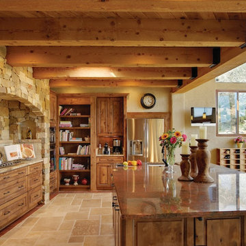 Great Room- Living & Kitchen Spaces