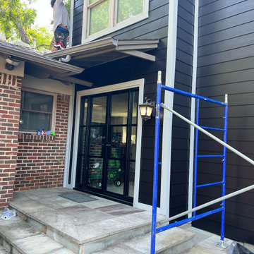 James Hardie Planks, Dream Collection - Anchor Black siding