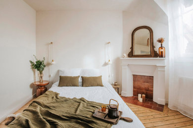 Aménagement d'une chambre campagne.