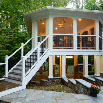 Enjoying the Outdoors and a Bath House For Family with Young Girls in Clifton VA