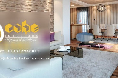 Living room - traditional living room idea in Other