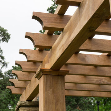Fort Worth Botanic Garden Ipe Pergola