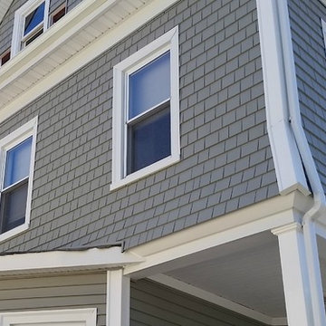 Vinyl Siding & AZEK Porch Gives New Bedford, MA Facelift!
