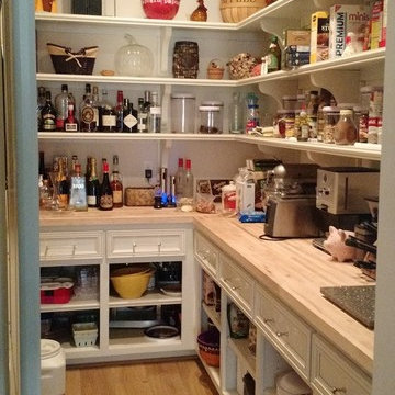 The Color Palette interior Design - Pantry in Granite Bay
