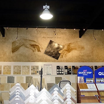 Commercial Flooring Store Mural