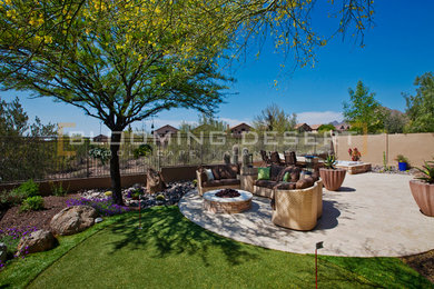 This is an example of a landscaping in Phoenix.