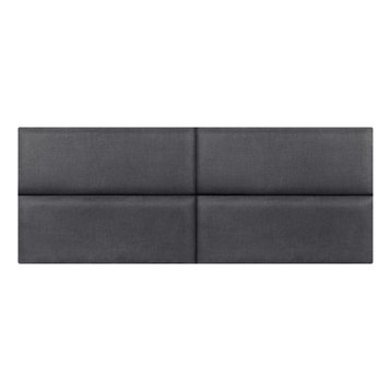 30"x 11.5" Upholstered Wall Mounted Headboard Panels, 8 PCs, Grey