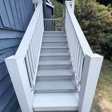 Outdoor Stair Step Repair