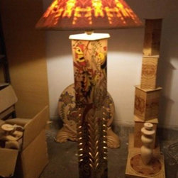 Pine Wood Art - Novelty Lights