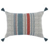 Shioa 100% Linen 14"x 20" Throw Pillow in Multicolor by Kosas Home