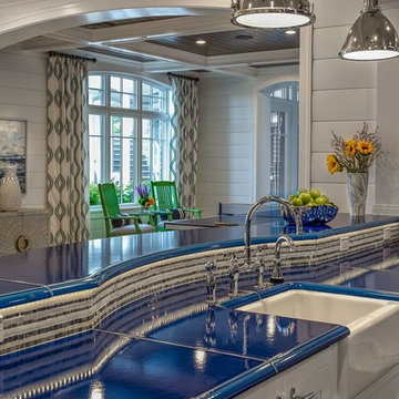 Coastal with French Chateau Characteristics