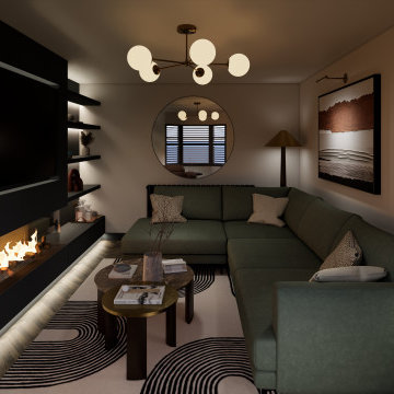 DARK CINEMA ROOM