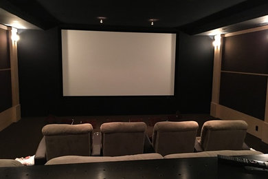 Foto di un home theatre