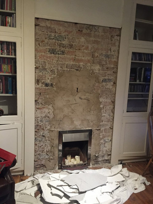 How to remove cement and clean exposed brick Houzz UK
