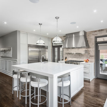 Shaughnessy - Kitchen and Living space
