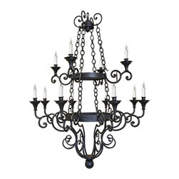 Hand Forged Iron Chandelier Designs - Products
