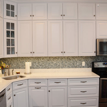 Washington, DC White Kitchen Remodel