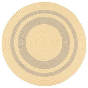 Coronado Round Rug, Yellow 8'