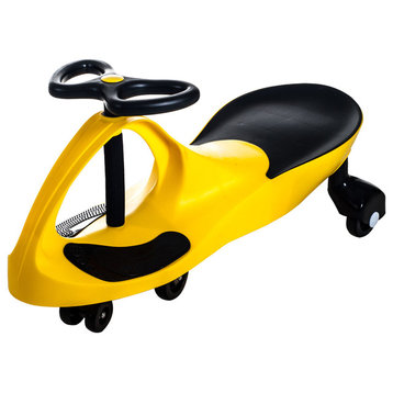 Ride on Toy, Ride on Wiggle Car by Lil' Rider, Ride on Yellow