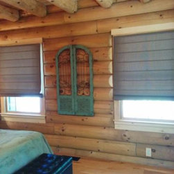 Premier Roman Shades in Customer Lynne's Home - Roman Shades