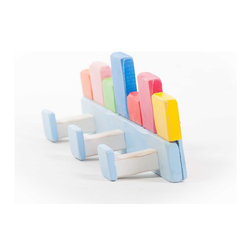 Percha de 3 brazos mod Colorin Colorado - Kids Wall Decor