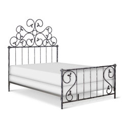 Corsican - Standard Bed With Vines - Panel Beds