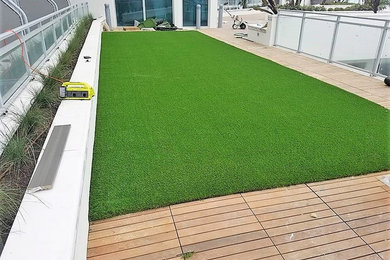 AirDrain Drainage Hard Rock Hotel Artificial Grass Roof Top