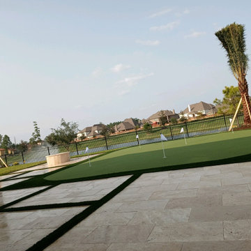 Soccer Field & Putting Green Installation